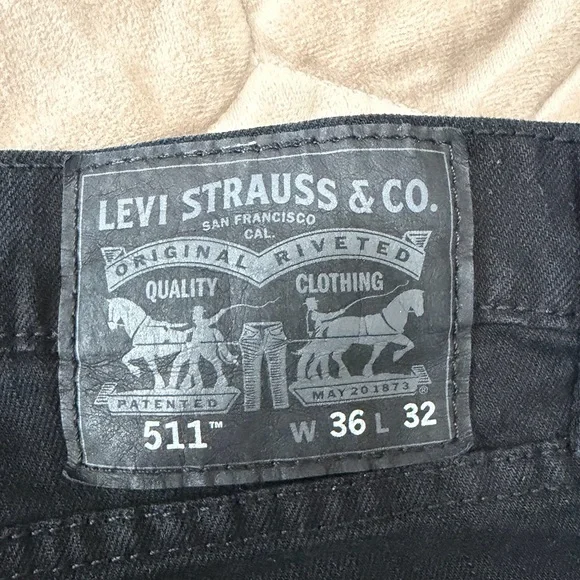 Levis 511 Jeans 36x32 - Picture 3 of 4